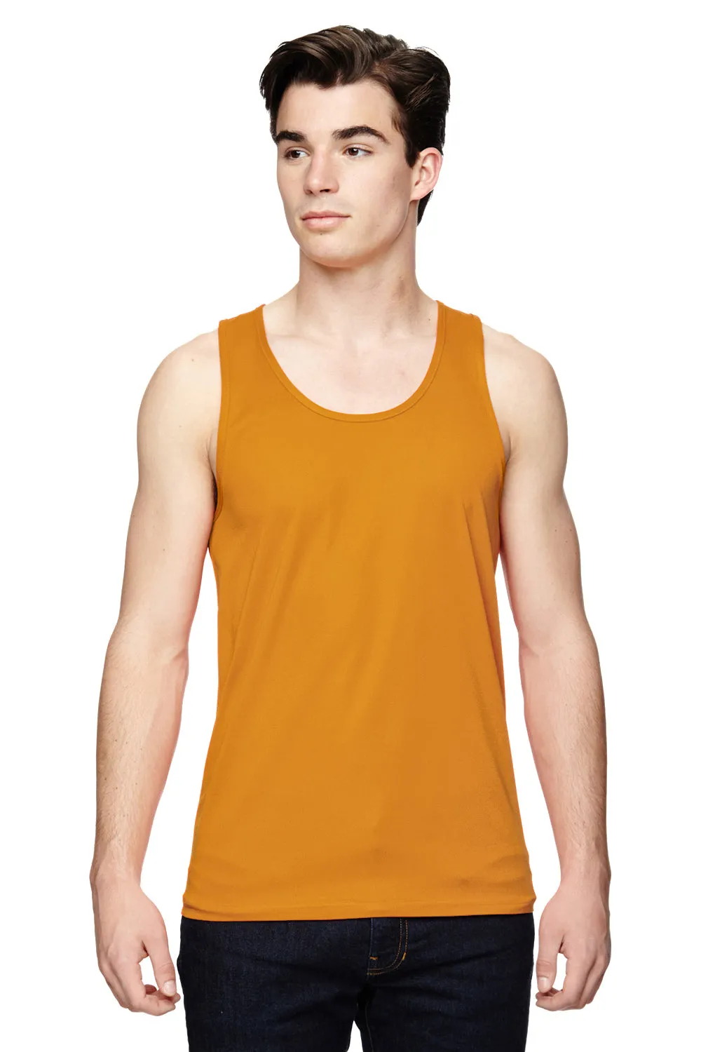 Augusta Sportswear Mens Training Moisture Wicking Tank Top - Gold
