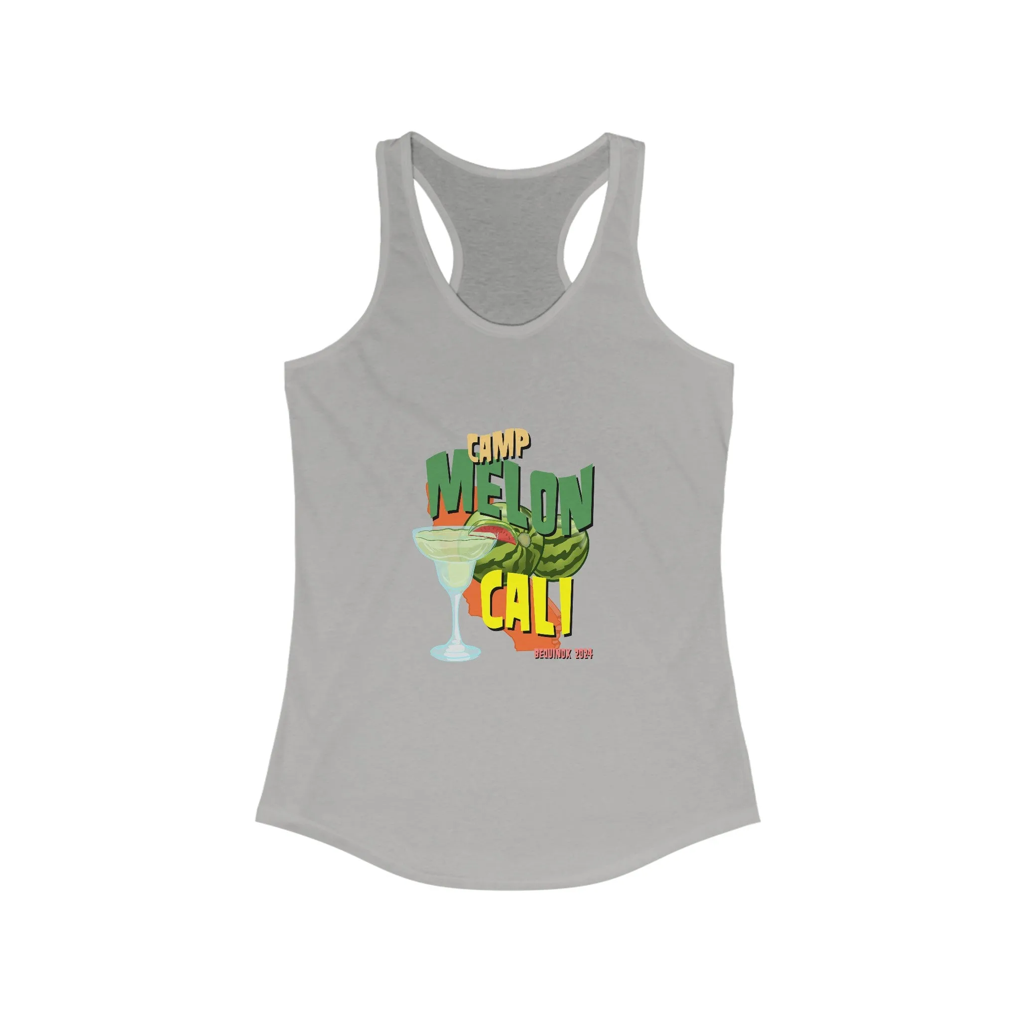 Camp Melon Cali Bequinox 2024Women's Ideal Racerback Tank